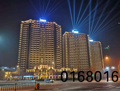 威海市華瀚大湖公館樓體及週(zhou)邊(bian)景觀亮化工程(cheng)